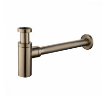 Сифон для раковины Raglo R600.20.04 бутылочный, латунь, бронза