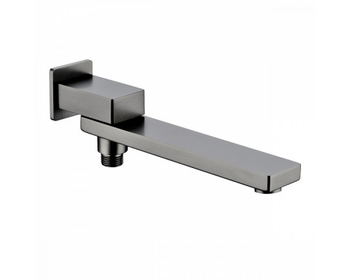 Встраиваемый наполнитель Raglo R473.73.09 для ванны и душа излив поворотный 25см с функцией переключения латунь, графит