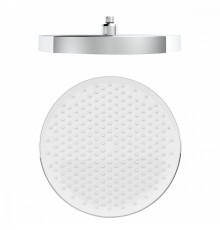 Лейка верхняя Raglo R452.09 для душа ∅320мм 1 режим круглая пластик/силикон, хром