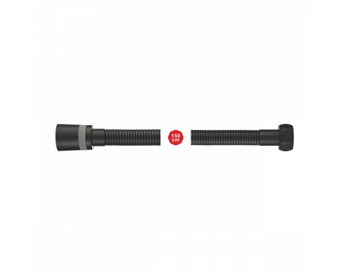 Шланг для душа Raglo R402.15.06 нержавеющая сталь 1,5 м, черный