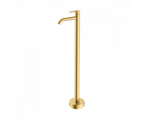 Смеситель Raglo R20.19.03 для раковины напольный, сатин золотой