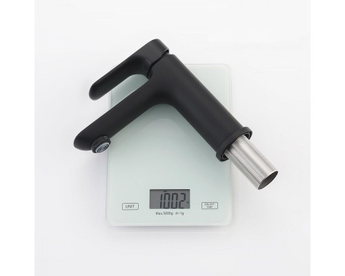 Смеситель Raglo R03.10.06 для раковины монолитный, черный