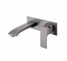 Смеситель Raglo R01.11.09 для раковины встраиваемый монолитный, графит