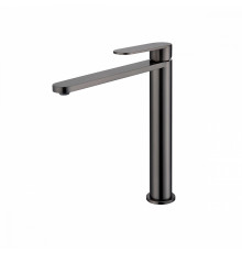 Смеситель Raglo R10.15.09 для раковины высокий монолитный, графит