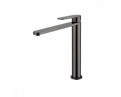 Смеситель Raglo R10.15.09 для раковины высокий монолитный, графит