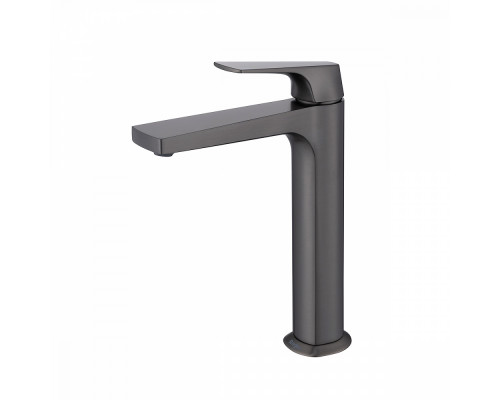Смеситель Raglo R07.15.09 для раковины высокий монолитный, графит