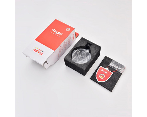 Мыльница Raglo R300.02.06 с держателем,черный