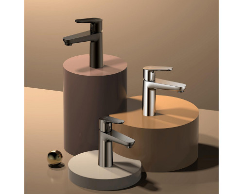 Смеситель Raglo R31.10.09 для раковины монолитный, графит