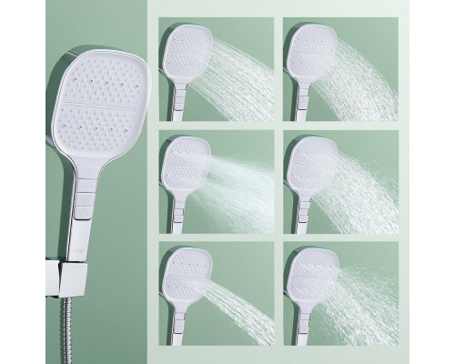 Душевая система Raglo R51.24 для ванны и душа излив поворотный 15 см, хром