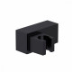 Держатель для душевой лейки Raglo R470.40.06 настенный пластик, черный