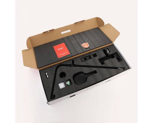 Душевая система Raglo R51.24.06 для ванны и душа излив поворотный 15 см, черный