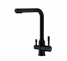 Смеситель Raglo R81.61.06 для кухни с подключением к фильтру излив поворотный, черный