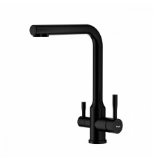 Смеситель Raglo R81.61.06 для кухни с подключением к фильтру излив поворотный, черный