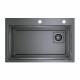 Кухонная мойка Raglo R702.7246 из нержавеющей стали в базу от 80см, графит