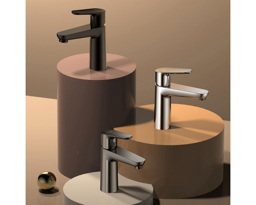 Смеситель Raglo R31.10.06 для раковины монолитный, черный