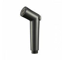 Лейка для гигиенического душа Raglo R460.01.06 с клавишей регулировки воды пластик/силикон, черный