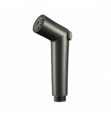 Лейка для гигиенического душа Raglo R460.01.06 с клавишей регулировки воды пластик/силикон, черный