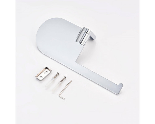 Держатель для туалетной бумаги Raglo R300.03 с полкой,хром