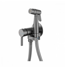 Смеситель Raglo R20.54.06 с гигиеническим душем встраиваемый , графит