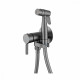Смеситель Raglo R20.54.06 с гигиеническим душем встраиваемый , графит