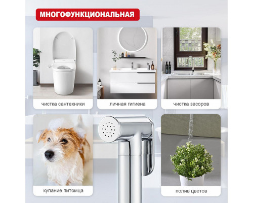 Лейка для гигиенического душа Raglo R460.03 латунь, хром