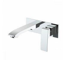 Смеситель Raglo R01.11 для раковины встраиваемый монолитный, хром