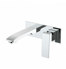 Смеситель Raglo R01.11 для раковины встраиваемый монолитный, хром