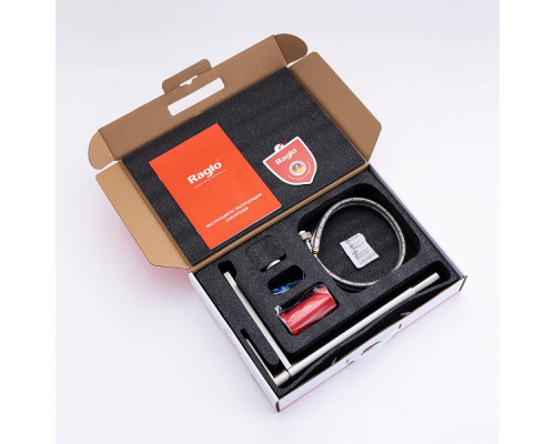 Смеситель Raglo R10.15.05 для раковины высокий монолитный, сатин