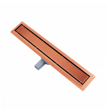 Душевой трап двухсторонний/под плитку Raglo R652.70.33 700мм, нержавеющая сталь, матовая медь