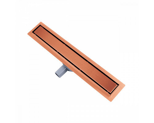 Душевой трап двухсторонний/под плитку Raglo R652.70.33 700мм, нержавеющая сталь, матовая медь