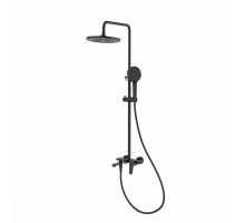 Душевая система Raglo R31.24.06 для ванны и душа излив поворотный 15 см, черный