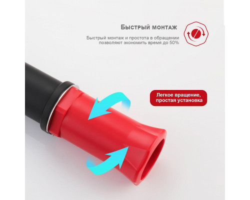 Смеситель Raglo R03.10.06 для раковины монолитный, черный