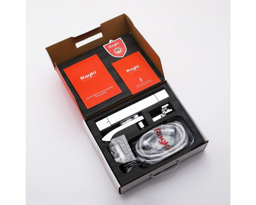 Смеситель Raglo R01.36 для ванны и душа с термостатом излив повротный 15 см, хром