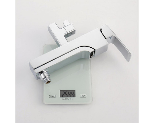 Душевая система Raglo R02.24 для ванны и душа излив поворотный 20 см, хром