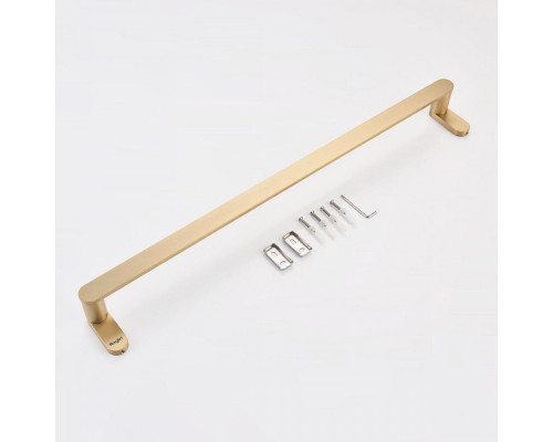 полотенцедержатель Raglo R300.01.03 одинарный 60 см,сатин золотой