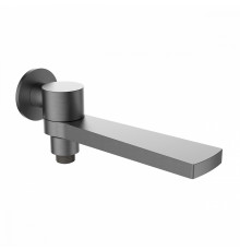 Встраиваемый наполнитель Raglo R473.75.09 для ванны и душа излив поворотный 21см с функцией переключения латунь, графит