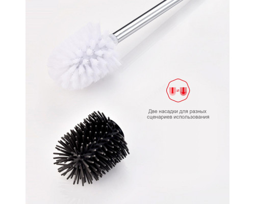 Ёршик для унитаза Raglo R301.10 с держателем,хром