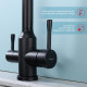 Смеситель Raglo R81.61.06 для кухни с подключением к фильтру излив поворотный, черный