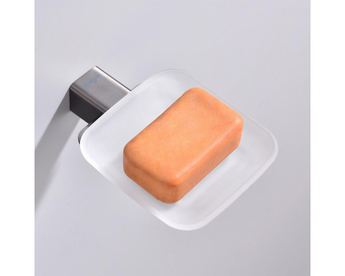 Мыльница Raglo R301.02.09 с держателем,графит