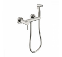 Смеситель Raglo R20.51.05 с гигиеническим душем настенный , сатин