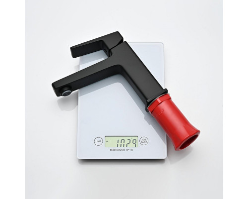 Смеситель Raglo R30.10.06 для раковины монолитный, черный