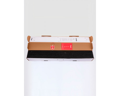 Полотенцесушитель электрический RAGLO R350.11.09 настенный сенсорный узкий с терморегулятором , графит