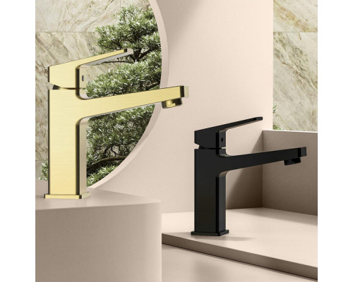 Смеситель Raglo R30.10.06 для раковины монолитный, черный