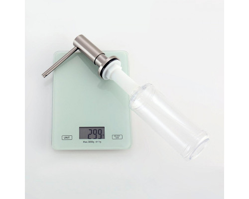 Дозатор для моющего средства на кухню Raglo встраиваемый R720.02.05 латунь, сатин