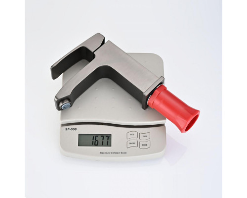 Смеситель Raglo R01.10.09 для раковины монолитный, графит