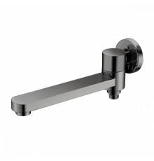 Встраиваемый наполнитель Raglo R473.71.09 для ванны и душа излив поворотный 23 см с функцией переключения латунь, графит