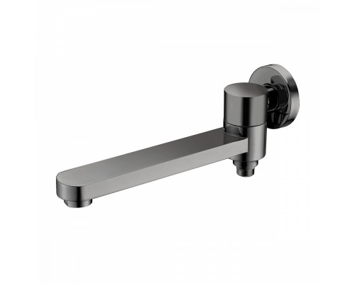 Встраиваемый наполнитель Raglo R473.71.09 для ванны и душа излив поворотный 23 см с функцией переключения латунь, графит