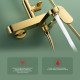 Душевая система Raglo R50.24.23 для ванны и душа излив поворотный 15 см, золото