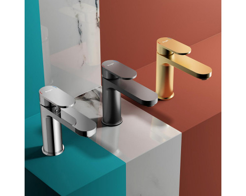 Смеситель Raglo R50.10.23 для раковины монолитный, золото