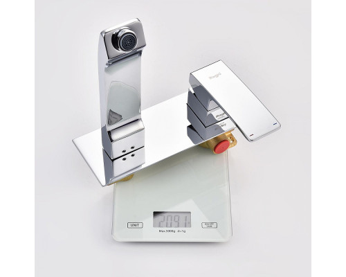 Смеситель Raglo R01.11 для раковины встраиваемый монолитный, хром